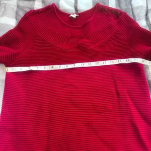 Red sweater